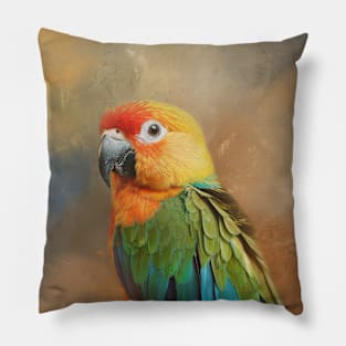 Sun Parakeet 01 Pillow