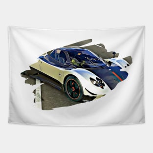 Pagani Zonda Cinque Art Print Tapestry