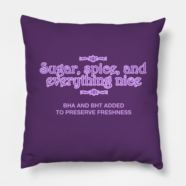 Sugar&Spice Pillow by FlyingSnail