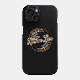 All Time Low - Circular Fade Phone Case