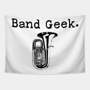 Band Geek (Tuba) Tapestry
