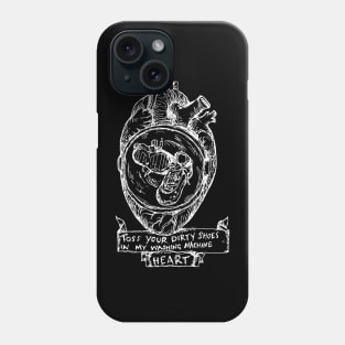 Washing Machine Heart - Illustrated Lyrics Inverted Phone Case