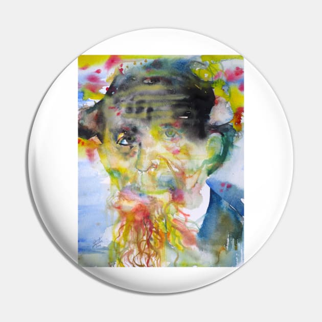 CHARLES DICKENS - watercolor portrait .1 Pin by lautir