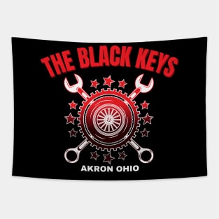 the black keys team motorcycle gang Tapestry