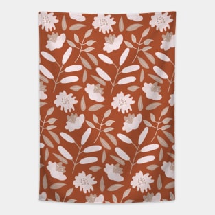 Abstract Spring Flower Pattern 2 Tapestry