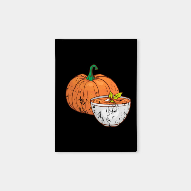 pumpkin soup Retro Vintage Grunge
