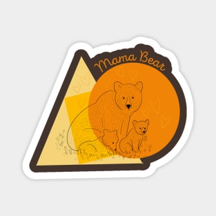 Mama Bear Shirt Magnet