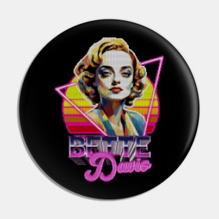 Bette Davis ugly sweater Pin