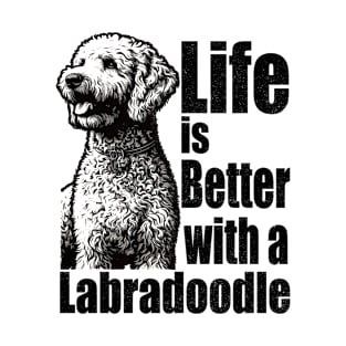 Life is Better with a Labradoodle T-Shirt