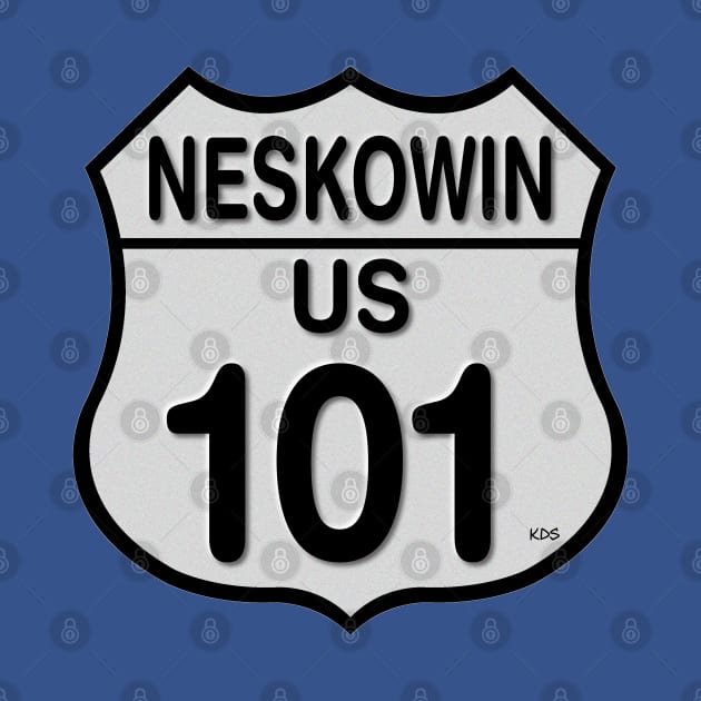 Neskowin, Oregon US 101 by KDStudio