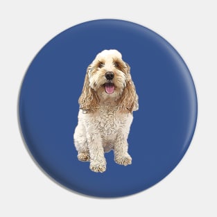 Cockapoo Cockerpoo Cutie Doodle Dog Pin