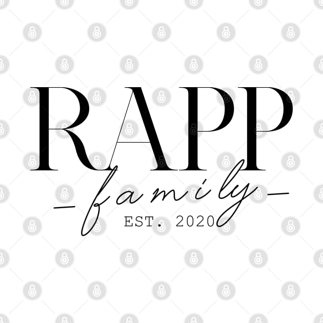 Rapp Family EST. 2020, Surname, Rapp by ProvidenciaryArtist