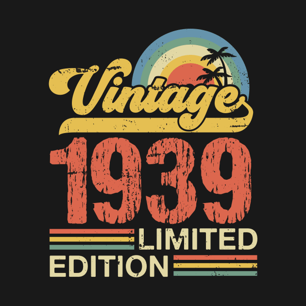 Retro vintage 1939 limited edition by Crafty Pirate 