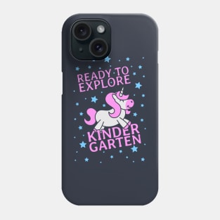 Ready To Explore Kindergarten dark Phone Case