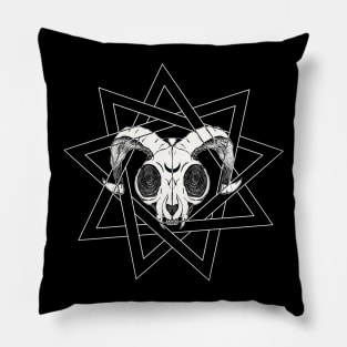 Animal skull (white) Pillow