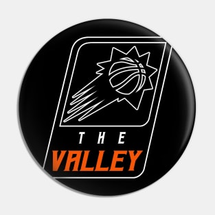 The Valley- Phx Suns City Edition Logo Pin