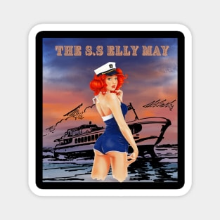 The S.S Elly May Magnet