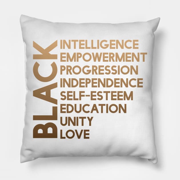 Black Power | African American | Black Lives Pillow by UrbanLifeApparel