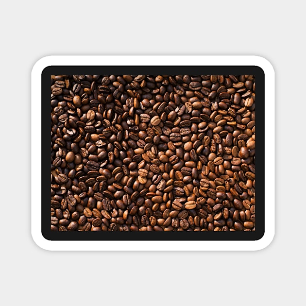 Coffee beans for the big coffee lovers Magnet by SusanaDesigns