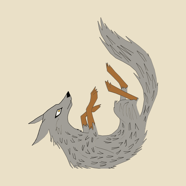 Grey Fox by sprinklings