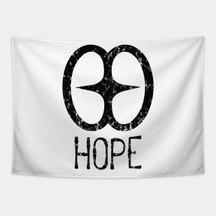 African Adinkra Symbol "Hope" Tapestry