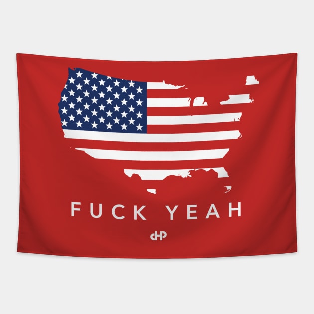 America, Fuck Yeah Tapestry by Clifftron