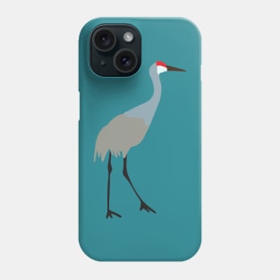 Sandhill crane Phone Case