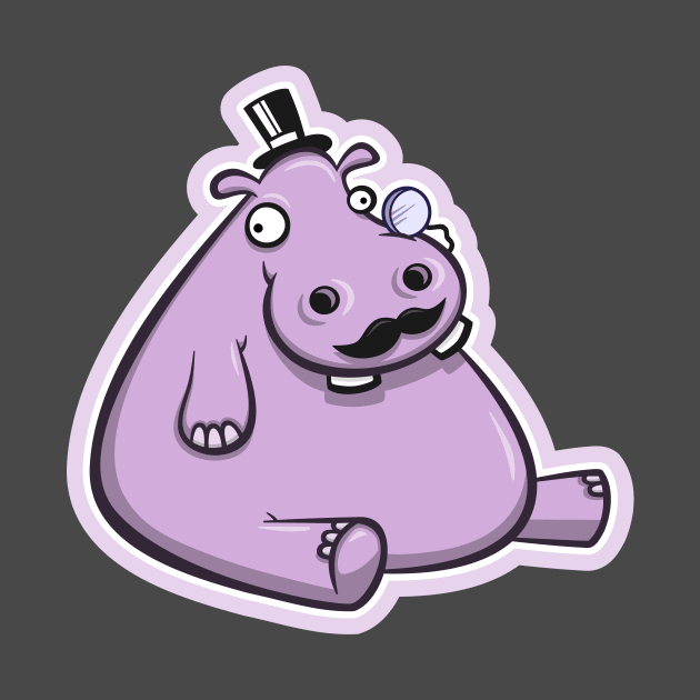 Dapper Hippo by jeffross