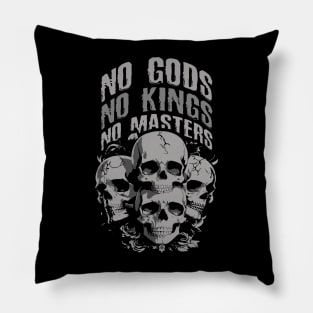 No Gods, No Kings, No Masters Pillow