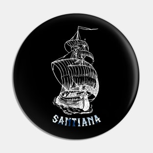 Santiana, Tribute Design To the Sea Shanties Pin