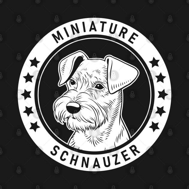 Miniature Schnauzer Fan Gift by millersye