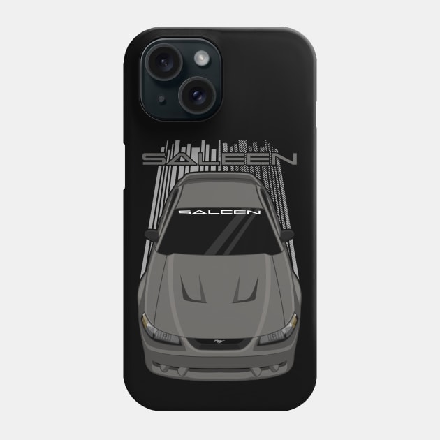 Ford Mustang Saleen SN95 - 1999-2004 - Grey Phone Case by V8social