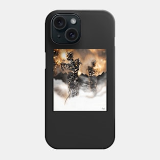 Mechanised Desert wanderers [Digital Figure Illustration] Version 2 Phone Case