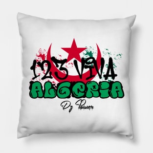 one two three Viva Algeria Pillow