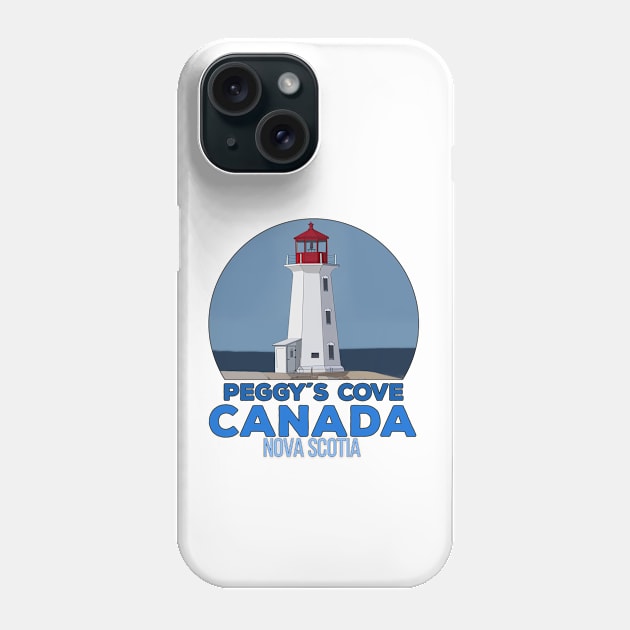 Peggys Point Lighthouse Canada Phone Case by DiegoCarvalho