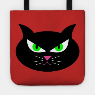 Black Cat Symbol Tote