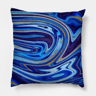 Glitter Liquid Marble 4 Pillow