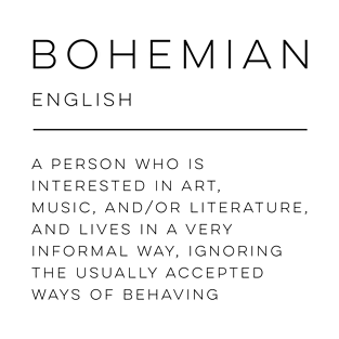 Bohemian Definition T-Shirt