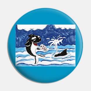 Royal Straight Flush Orca Pin