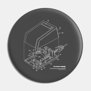 1984 Apple Mouse Patent Drawing - 001 Light Pin