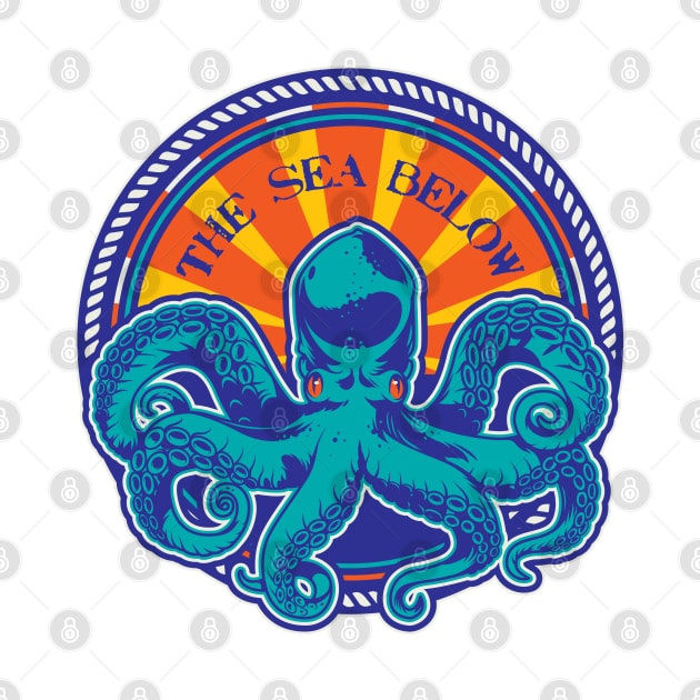 Salty Octopus & The Sea Below by wickedpretty