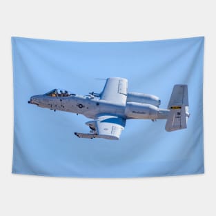 A-10 Warthog #692 Red Flag side-view Tapestry