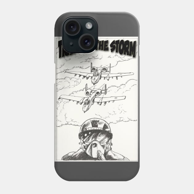 Tiger on the Storm #3 Cover Art Phone Case by The Stories of Service Foundation