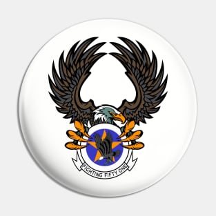 Screaming Eagles Pin