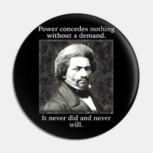 Frederick Douglass Pin