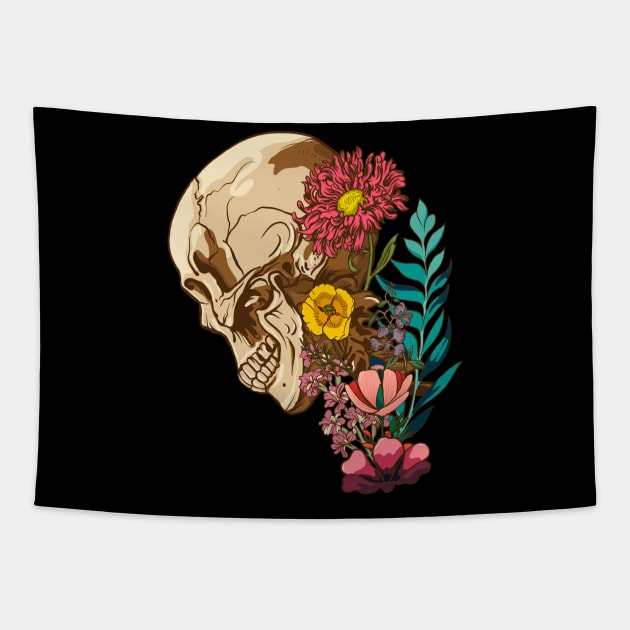 bones and botany Tapestry by Arnond