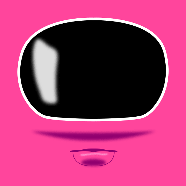 Zeo Ranger 1 Pink Visor by mavgagliano