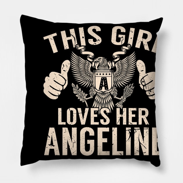 ANGELINE Pillow by Jeffrey19988