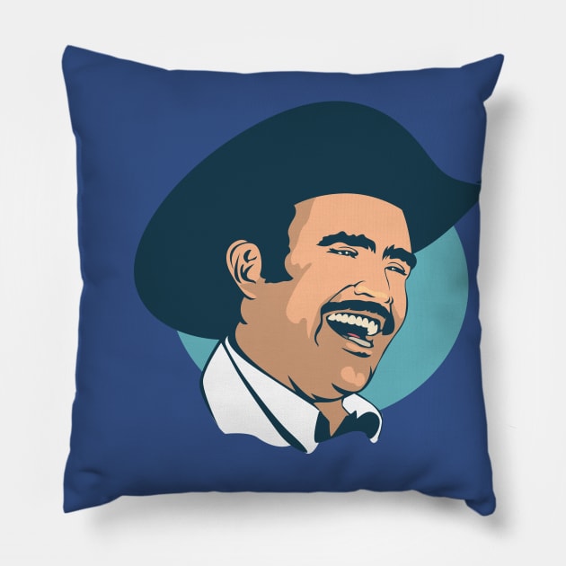 Vicente Fernandez Pillow by Sauher