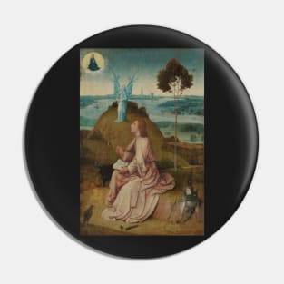 St. John the Evangelist on Patmos - Hieronymus Bosch Pin